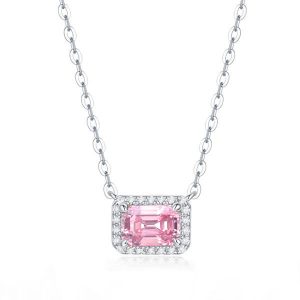 Necklaces - Sterling Silver Necklace Pink Pendant Necklace For Women, Apparel & Accessories, Italo jewelry - Online Catalog