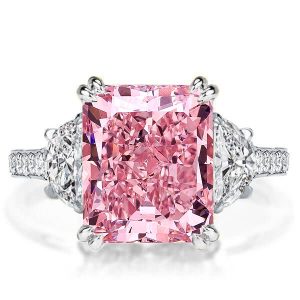 unique engagement rings - Italo Pink Sapphire Ring Engagement Ring For Women, Italo jewelry - Online Catalog