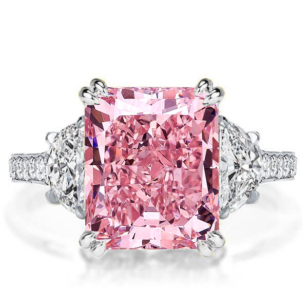 unique engagement rings - Italo Pink Sapphire Ring Engagement Ring For Women, Italo jewelry - Online Catalog