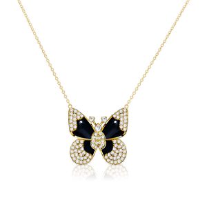 Necklaces - Italo Dancing Butterfly Pendant Necklace For Women, Apparel & Accessories, Italo jewelry - Online Catalog