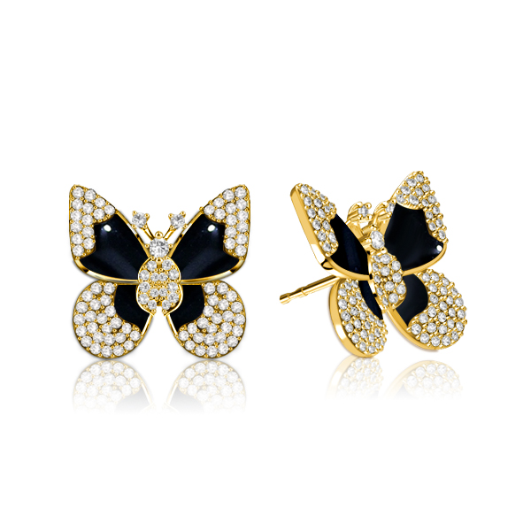 earrings - Italo Dancing Butterfly Stud Earrings For Women, Italo jewelry - Online Catalog