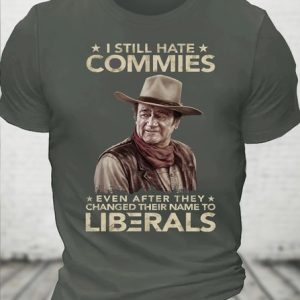 Cotton I Still Hate Commies Crew Neck Casual T-Shirt, T-shirts, Lilicloth.com