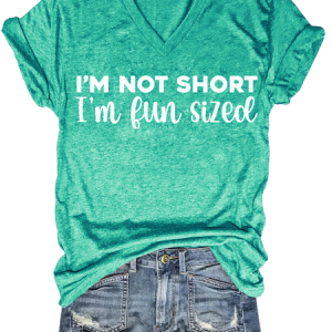 I'm Not Short I'm Fun Sized Shirts&Tops, T-shirts, Lilicloth.com