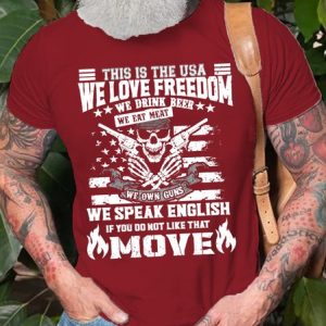 THIS IS THE USA Short Sleeve T-Shirt, T-shirts, Lilicloth.com