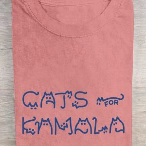 Cat Ladies  Cotton T-shirt, T-shirts, Lilicloth.com