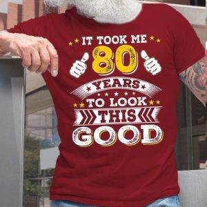 Mans Funny 1941 80Th 80 Years grandpa Casual Fit T-Shirt, T-shirts, Lilicloth.com