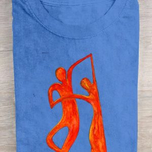 Casual Cotton Crew Neck Loose T-Shirt, T-shirts, Lilicloth.com