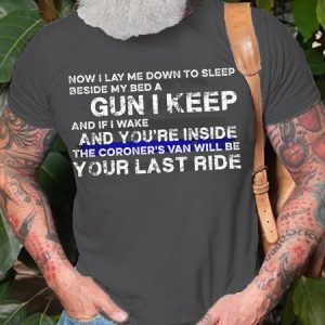 Now I Lay Me Down To Sleep Round Neck Short Sleeve Short Sleeve T-Shirt, T-shirts, Lilicloth.com