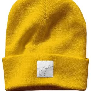 Cat And People Animal Graphic Beanie Hat, Hats, Lilicloth.com