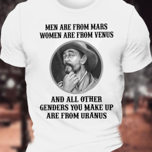 Men Are From Mars Cotton Casual T-Shirt, T-shirts, Lilicloth.com