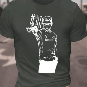 Yusuf Shooter Uncle Cotton T-shirt, T-shirts, Lilicloth.com