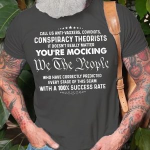 We The People Casual Short Sleeve T-Shirt, T-shirts, Lilicloth.com