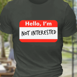 Hello I'm Stressed Cotton T-Shirt, T-shirts, Lilicloth.com