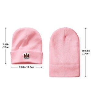 Merry Christmas Tree Graphic Beanie Hat, Hats, Lilicloth.com