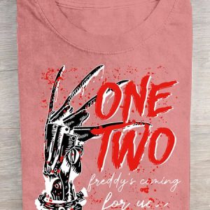 Horror Halloween  Cotton T-shirt, T-shirts, Lilicloth.com