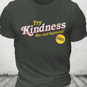 Kindness Is Free Cotton T-Shirt, T-shirts, Lilicloth.com