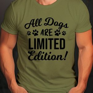 ALL DOGS ARE LIMITED EDITION CREW NECK T-SHIRT, T-shirts, Lilicloth.com