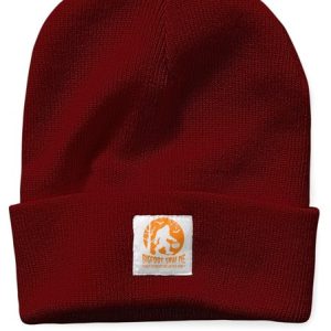 Big Foot Saw Me But Nobody Believes Me Halloween Graphic Beanie Hat, Hats, Lilicloth.com