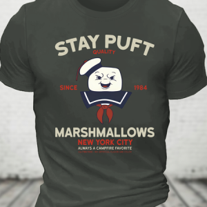 Stay Puft Quality Cotton T-Shirt, T-shirts, Lilicloth.com