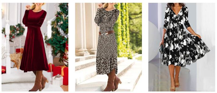 Midi Dresses JustFashionNow