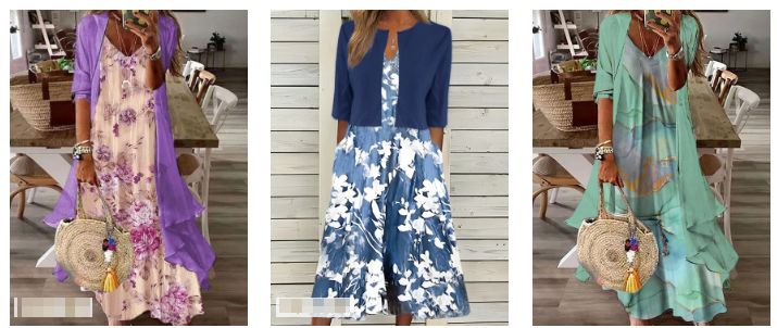 Two-Piece Dresses JustFashionNow Women's Clothes Catalog