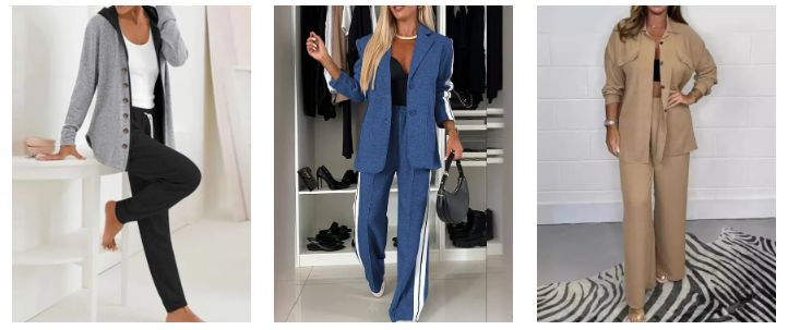 Women's Two-Piece Pants Set JustFashionNow Women's Two-Piece Pants Set JustFashionNow