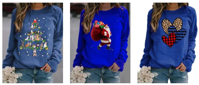 Women's Blue Tops JustFashionNow Women's Blue Tops JustFashionNow