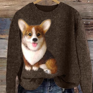 Casual Crew Neck Animal Sweatshirt, Hoodies & Sweatshirts, color:Color4|size:4XL, catalog Noracora shop