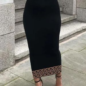 Printing Urban Ethnic Skirt, Skirts, color:Black|size:XXL, Stylewe