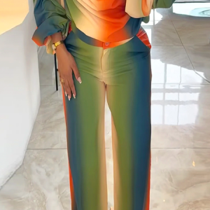 Urban Ombre Fashion Pants, Pants, color:As Picture|size:XXL, Stylewe