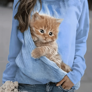 Casual Hoodie Text Letters Hoodie, Hoodies & Sweatshirts, color:Light Blue|size:5XL, catalog Noracora shop