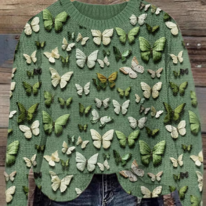 Casual Crew Neck Animal Sweatshirt, Hoodies & Sweatshirts, color:Green|size:XXL, catalog Noracora shop