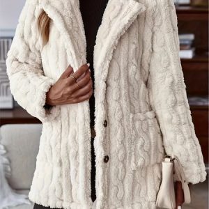 Women's Ombre Bomber Jacket Thicken Loose Teddy Jacket, Outerwear, color:As Picture|size:XL, catalog Noracora shop