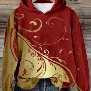 Casual Hoodie Christmas Sweatshirt Zipper, Hoodies & Sweatshirts, color:Red|size:4XL, catalog Noracora shop