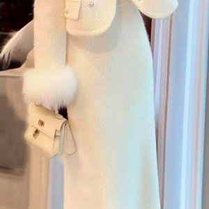 Tight Elegant Plain Slit Skirt, Skirts, color:White|size:XXL, Stylewe