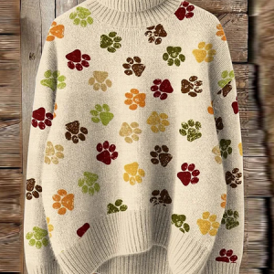 Casual Crew Neck Animal Sweatshirt, Hoodies & Sweatshirts, color:As Picture|size:3XL, catalog Noracora shop