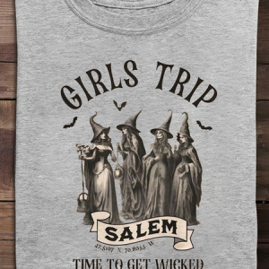 Casual Text Letters Crew Neck Long Sleeve T-shirt, T-shirts, color:Gray|size:XXL, catalog Noracora shop
