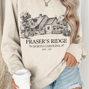 Retro historical inspired comfortable pullover sweatshirt, Hoodies&Sweatshirts, Lilicloth.com