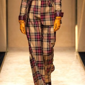 Plaid Urban Fashion Wide Leg Pants, Pants, color:As Picture|size:XXL, Stylewe