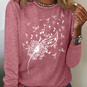 Free Dandelion Country Music T-shirt, Long sleeves, Lilicloth.com