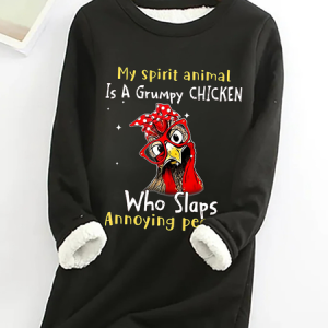 Loose Text Letters Crew Neck Casual Sweatshirt, Hoodies&Sweatshirts, Lilicloth.com