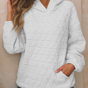 Casual Hoodie Plain Sweatshirt, Hoodies & Sweatshirts, color:White|size:XXL, catalog Noracora shop