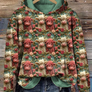 Casual Hoodie Animal Sweatshirt, Hoodies & Sweatshirts, color:Multicolor|size:4XL, catalog Noracora shop