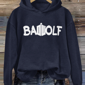 Casual Hoodie Text Letters Hoodie, Hoodies & Sweatshirts, color:Dark Blue|size:5XL, catalog Noracora shop
