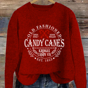 Women Knitted 3D Printing Long Sleeve Comfy Casual Sweater, Sweaters, color:Red|size:4XL, catalog Noracora shop