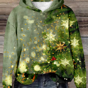 Casual Hoodie Christmas Sweatshirt, Hoodies & Sweatshirts, color:Green|size:4XL, catalog Noracora shop