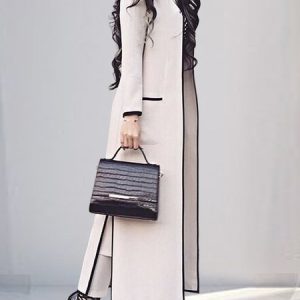 Loose Simple Long Sleeve Overcoat, Coats, color:As Picture|size:XXL, Stylewe