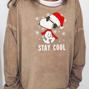 Stay cool Christmas Sweatshirts, Hoodies&Sweatshirts, Lilicloth.com
