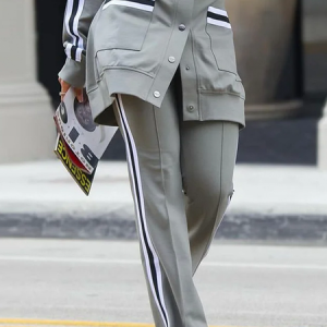 Color Block Casual Fashion Straight Pants, Pants, color:As Picture|size:XXL, Stylewe