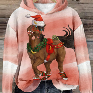 Women's Hoodie Horse Casual Spring/Fall Long Sleeve Sweatshirt, JustFashionNow Sweatshirts & Hoodies, color:Color3|size:4XL,